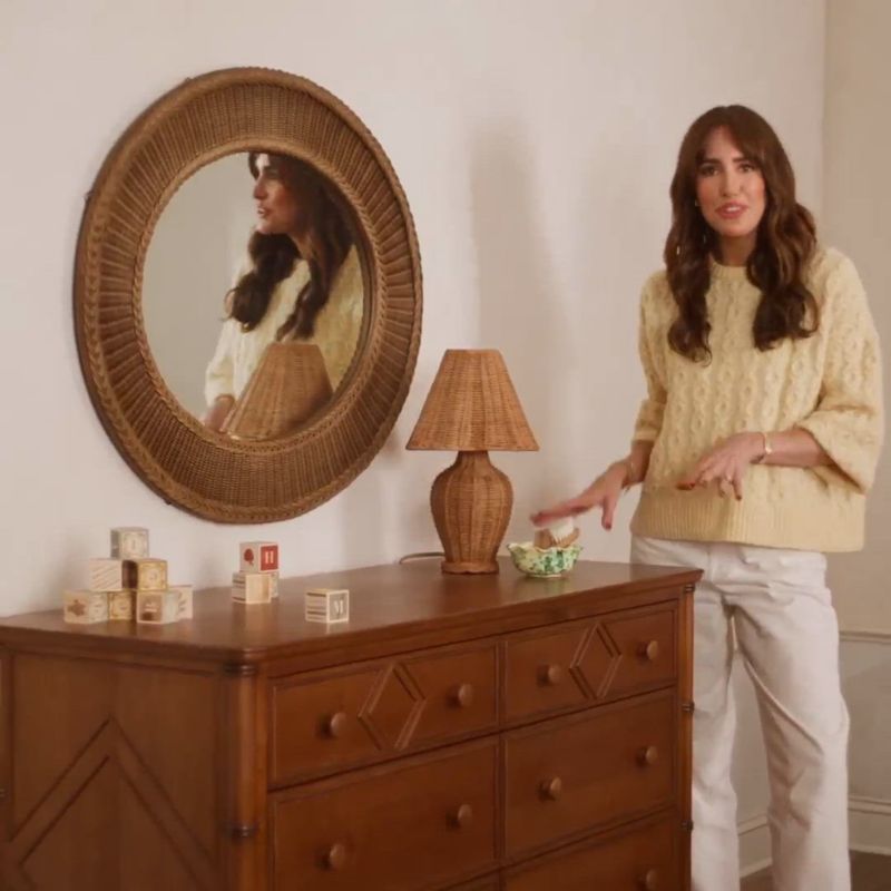 Play Crosby Antique Amber Wood Wide 6-Drawer Kids Dresser by Sharland England - video 1 of 1