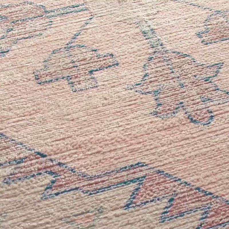 Play Ember Pink Floral Washable Area Rug 6'x9' - video 2 of 2