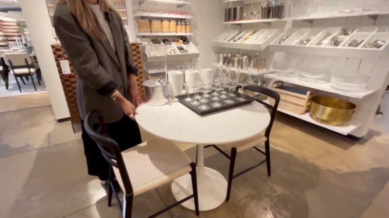 Play Nero 60" Natural Wood Oval Dining Table - video 1 of 1