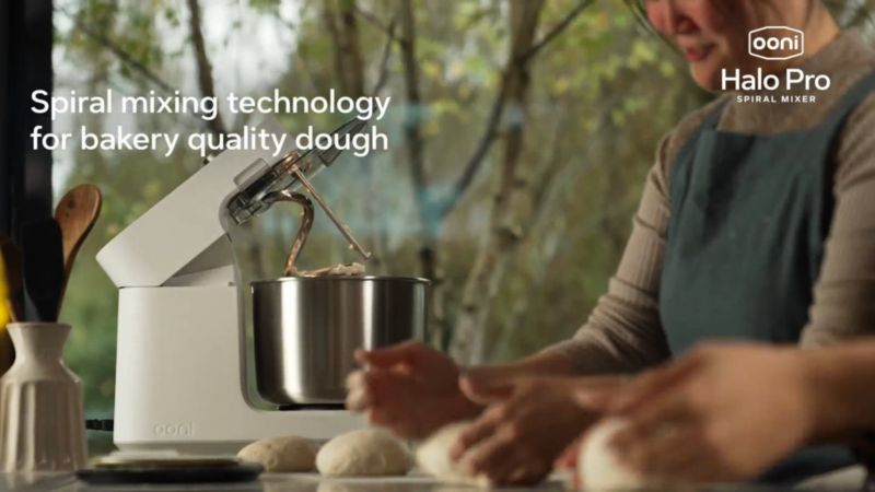 Play Ooni Halo Pro Spiral Stand Mixer - video 1 of 2