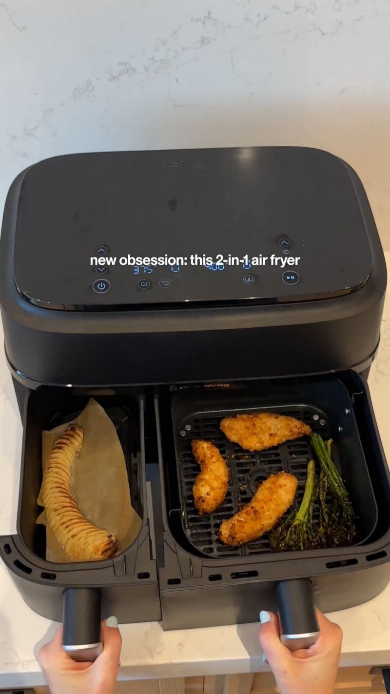 Play Philips 3000 Series Dual-Basket Air Fryer - video 1 of 1