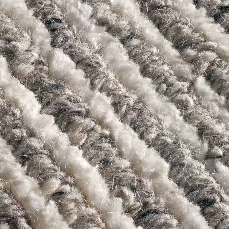 Play Prague Wool and Viscose Hand-Knotted Ombre Taupe Brown Area Rug 12'x15' - video 1 of 1