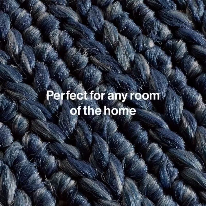 Play Sedona Performance Hand-Knotted Indoor/Outdoor Navy Blue Area Rug 8'x10' - video 1 of 1