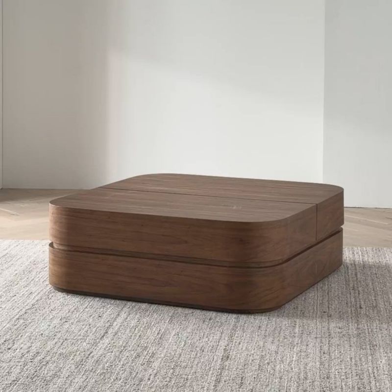 Play Milano Natural Walnut 48" Storage Coffee Table - video 1 of 1
