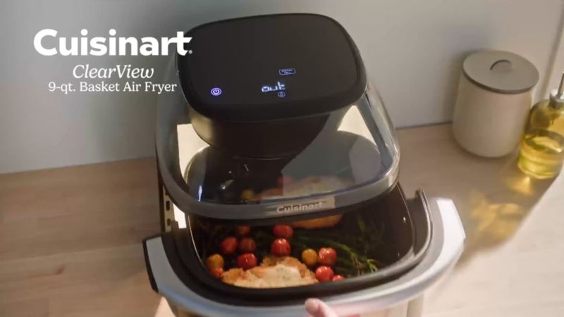 Play Cuisinart ® ClearView 9-Qt. Basket Air Fryer - video 2 of 2