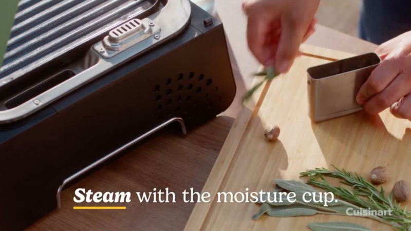 Play Cuisinart ® 8-in-1 Outdoor Electric Flavorboost Grill - video 1 of 1