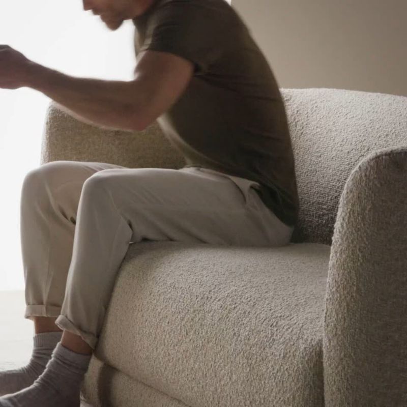 Play Contour Right-Arm Sofa Sectional Piece - video 1 of 2