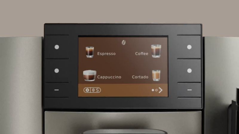 Play JURA ® E8 Gen 5 Automatic Espresso Machine in Midnight Silver - video 1 of 1