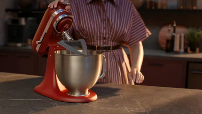 Play KitchenAid ® Artisan® Plus Steel Blue 5-Quart Tilt-Head Stand Mixer - video 1 of 1