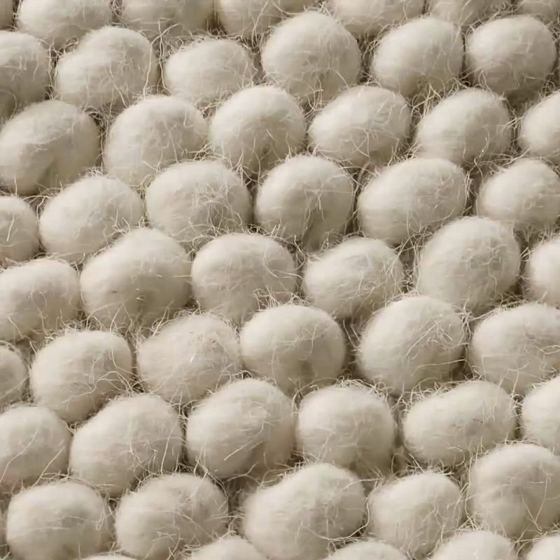Play Orlian Pampas Ivory Wool Blend Kids Area Rug 6'x9' - video 1 of 1