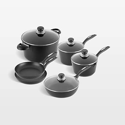 SCANPAN ® Qraft Ceramic Nonstick 10-Piece Cookware Set
