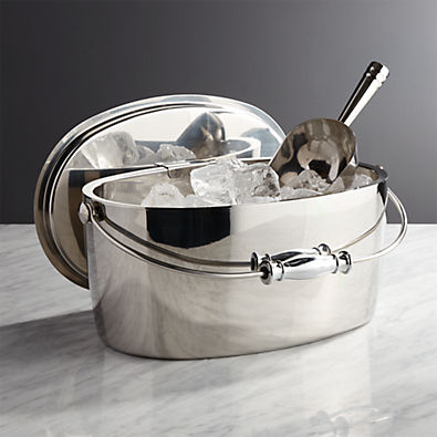 View Crafthouse by Fortessa Oval Ice Bucket with Scoop details