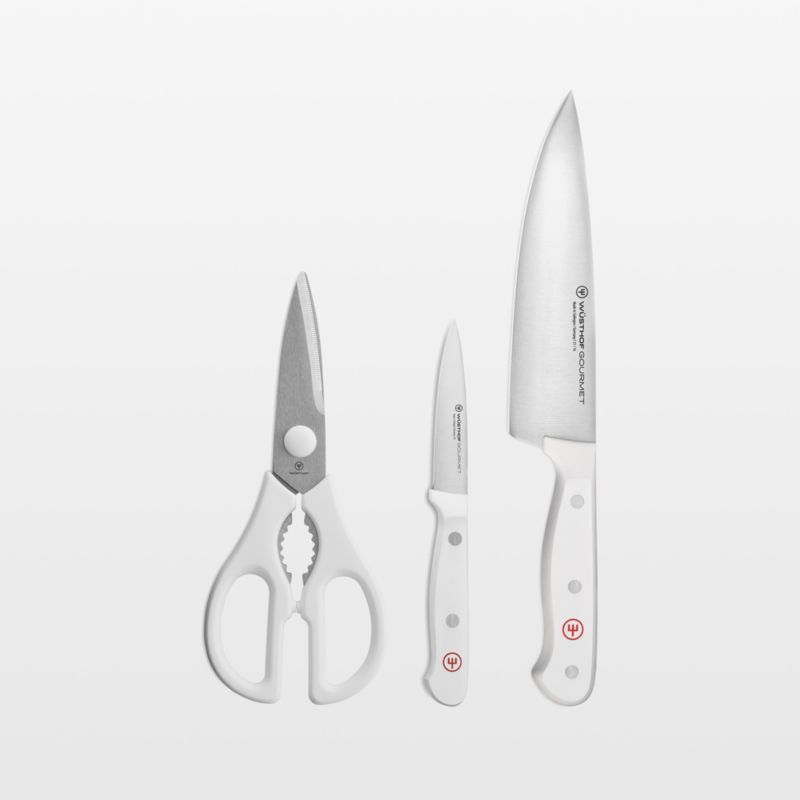 Wusthof ® Gourmet White 3-Piece Prep Set - image 0 of 4