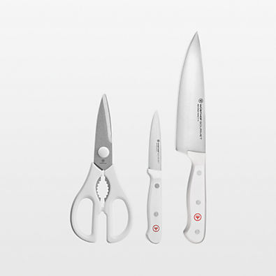 View Wusthof ® Gourmet White 3-Piece Prep Set details