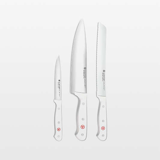 Wusthof ® Gourmet White 3-Piece Starter Set