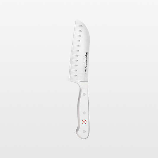 Wusthof ® Gourmet White 5" Hollow Edge Santoku Knife