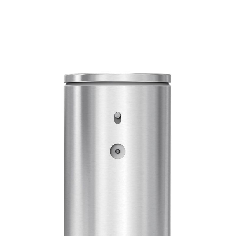 simplehuman 9 oz. Touch-Free Rechargeable Sensor Liquid Soap Pump Dispenser, Brushed Stainless Steel - image 2 of 6