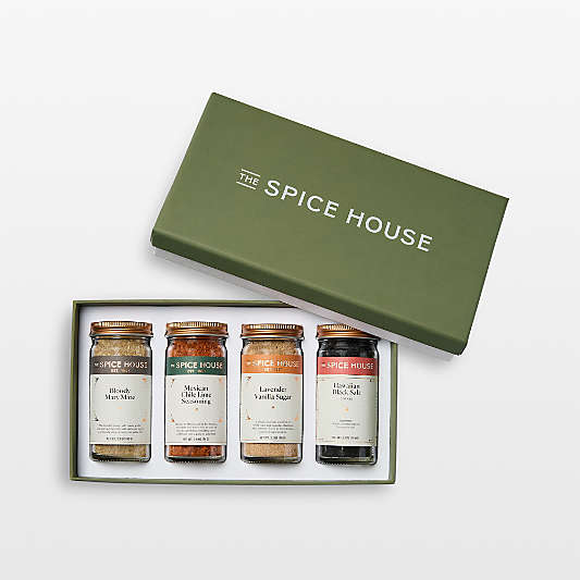 The Spice House 4-Jar Cocktail Spices Gift Set