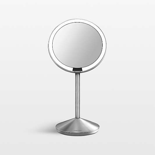 simplehuman ® Brushed Stainless Steel Fold Magnifying Mirror