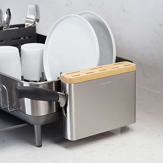 Simplehuman Stainless Steel Knife Block Dish Rack Attachment