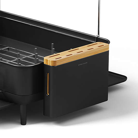 Simplehuman Black Knife Block Dish Rack Attachment