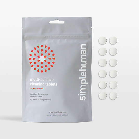 Simplehuman Multi-Surface Cleaning Tablet, Citrus Grapefruit