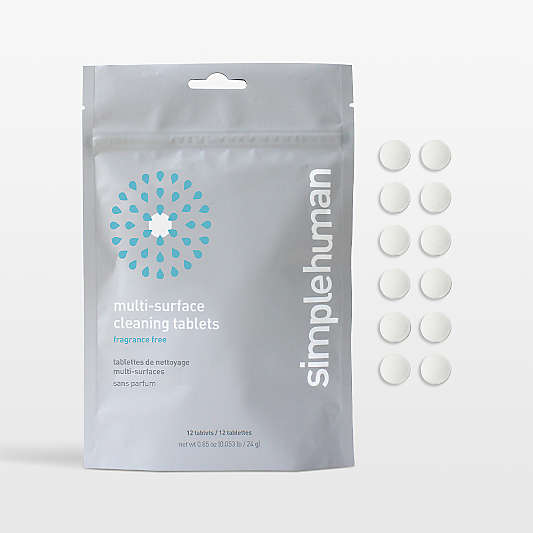 Simplehuman Multi-Surface Cleaning Tablet, Fragrance-Free