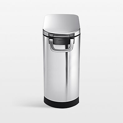 View Simplehuman Extra Large Brushed Stainless Steel Pet Food Can details