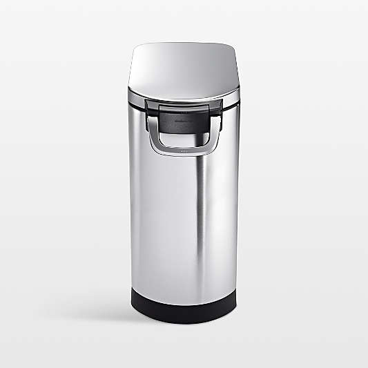 Simplehuman Extra Large White Steel Pet Food Can
