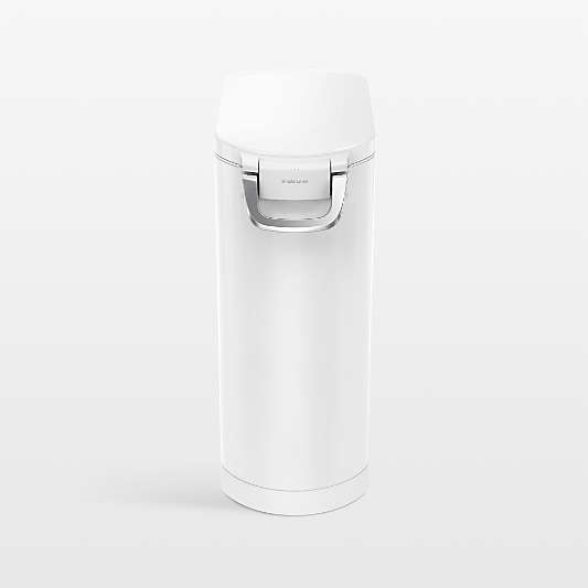 Simplehuman Extra Large White Steel Pet Food Can