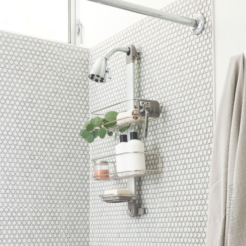 simplehuman ® Stainless Steel Metal Shower Caddy - image 2 of 4