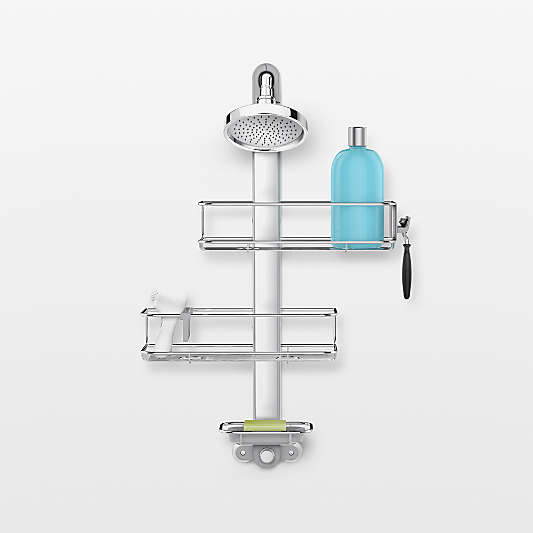 simplehuman ® Stainless Steel Metal Shower Caddy