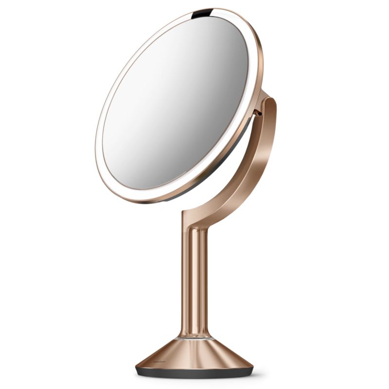 simplehuman ® Rose Gold Metal Magnifying Mirror Trio - image 4 of 6