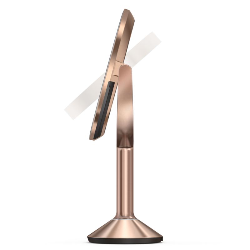 simplehuman ® Rose Gold Metal Magnifying Mirror Trio - image 5 of 6