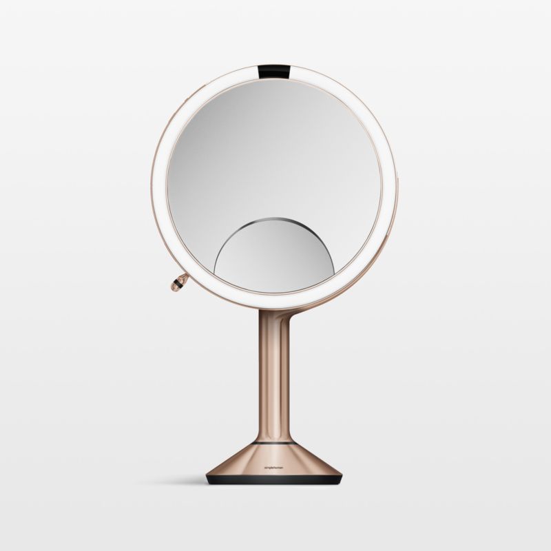 simplehuman ® Rose Gold Metal Magnifying Mirror Trio - image 0 of 6