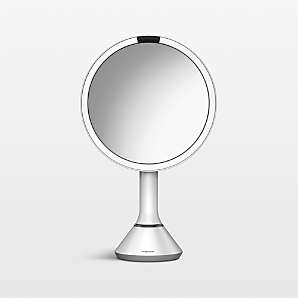 https://cb.scene7.com/is/image/Crate/SHSnsrMrr8TchBrtMWhSSF23_VND/$web_plp_card_mobile$/231108120523/simplehuman-8-brushed-white-metal-magnifying-mirror.jpg