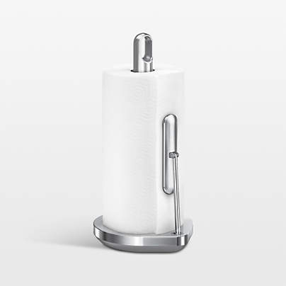 Simplehuman Kitchen Paper Towel Holder, Brushed Stainless Steel