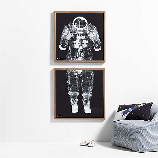 Smithsonian 2-Piece Apollo 14 Pressure Suit Framed Wall Art Print