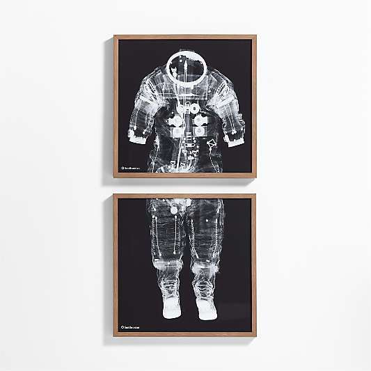 Smithsonian 2-Piece Apollo 14 Pressure Suit Framed Wall Art Print