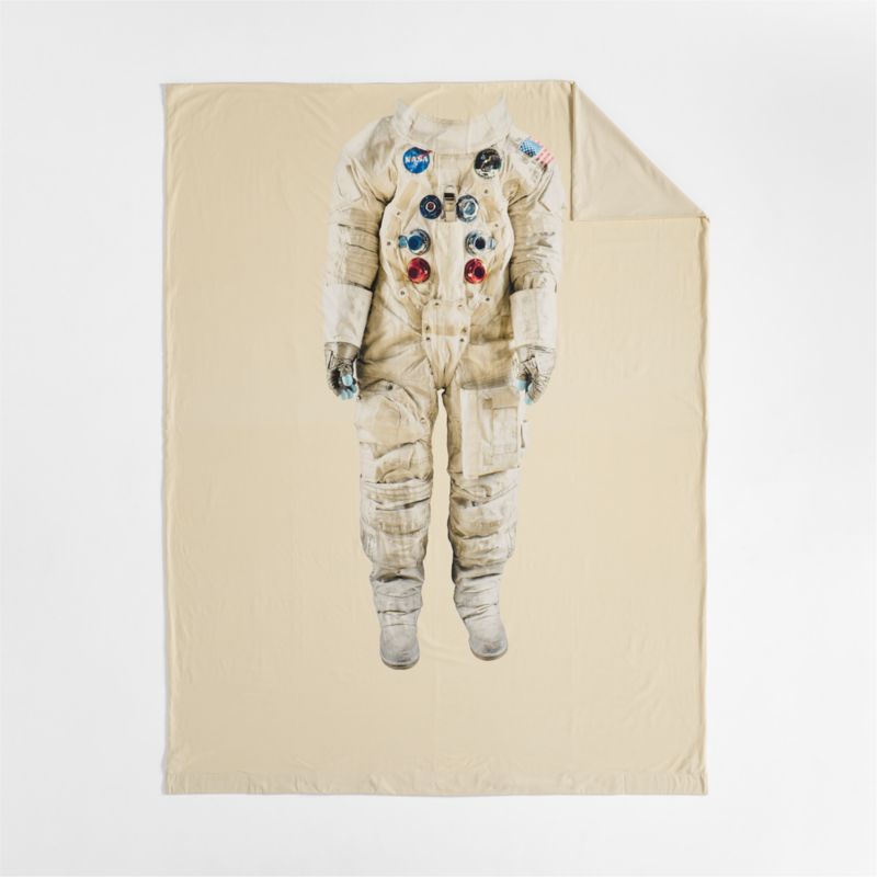 Smithsonian Apollo 11 Spacesuit Organic Cotton Kids Full/Queen Duvet Cover - image 3 of 11