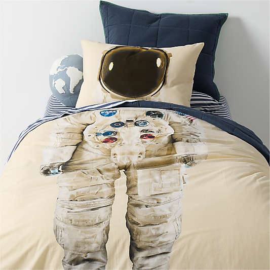 Smithsonian Apollo 11 Spacesuit Organic Cotton Kids Duvet Cover