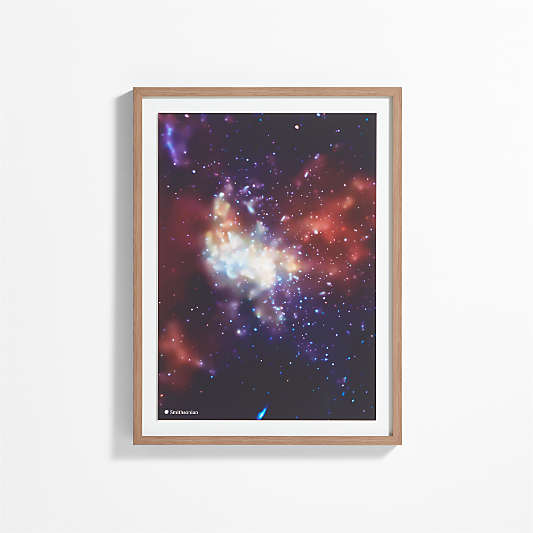 Smithsonian Black Hole Framed Wall Art Print