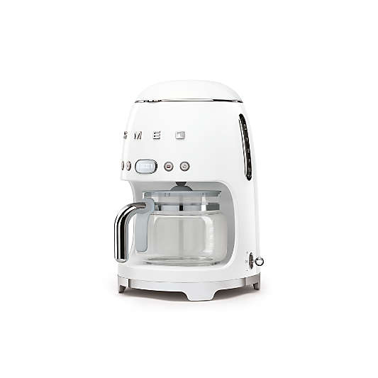 SMEG White Drip Coffee Maker