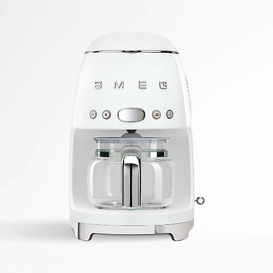 SMEG White Drip Coffee Maker