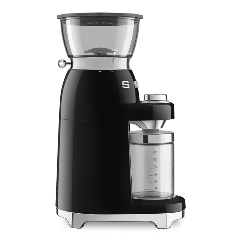 SMEG Black Retro Conical Burr Coffee Grinder 2.0 - image 3 of 4