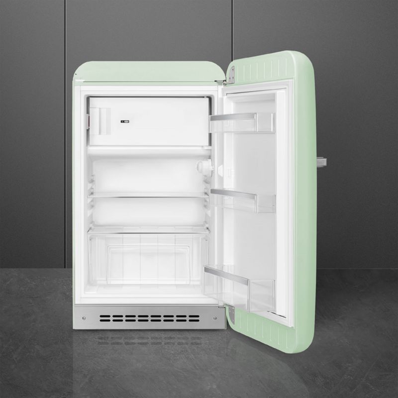 SMEG FAB10 Pastel Green Right-Hinge Refrigerator - image 1 of 3