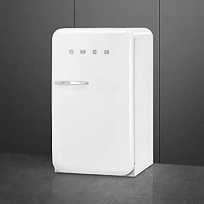 Smeg Black Mini Right-Hinge Refrigerator