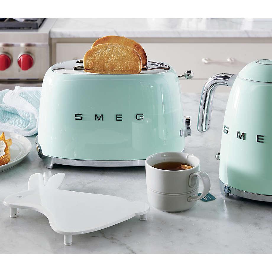 SMEG TSF02 4-Slice Toaster - Pastel Green