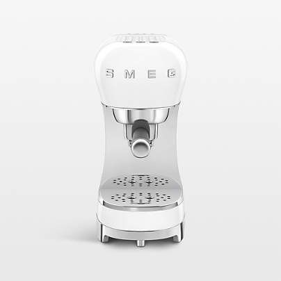 SMEG White Espresso Coffee Machine