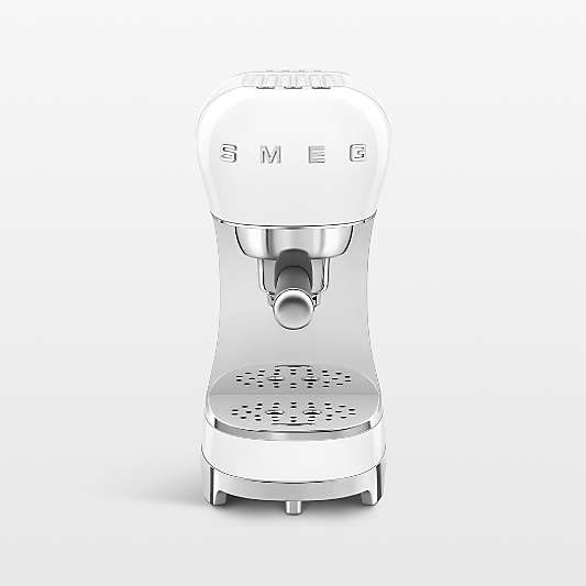 SMEG White Espresso Coffee Machine
